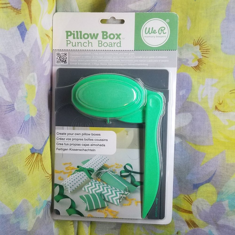 Pillow Box Punch Board